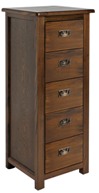 Lincoln 5 drawer narrow chest