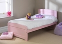 Childrens 3ft Rainbow Bed Pink