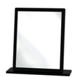 Knightsbridge Black Small Dressing Table Mirror (Clearance)