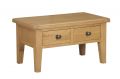 Toronto Oak Coffee Table with Drawers